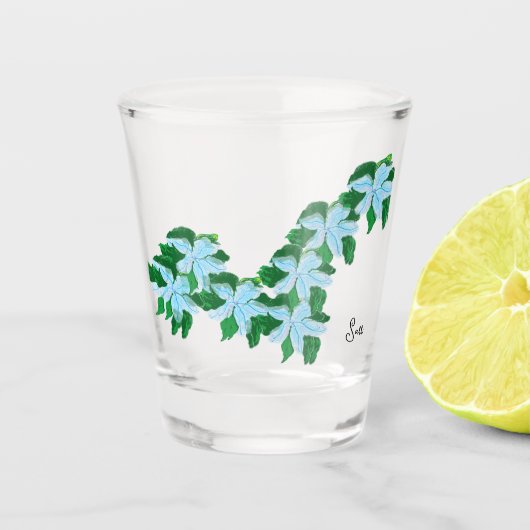 Geschoten glas: Bloem van Griekenland Shot Glas (Voorkant)