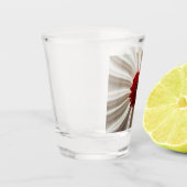 Geschoten glas met Japanse kleuren (Links)