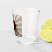 Geschoten glas met Japanse kleuren (Rechts)