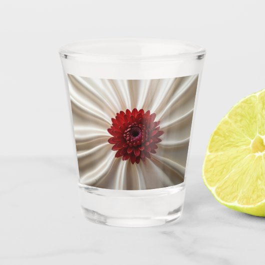 Geschoten glas met Japanse kleuren (Voorkant)