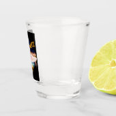 Geschoten glas met Snitz van Bob's Saucer Repair (Rechts)