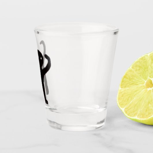 Geschoten glas vervloekte kat meme (Rechts)