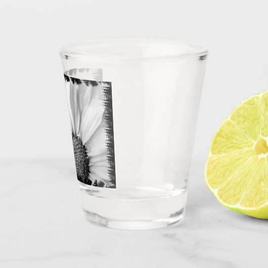 Geschoten in silhouet shot glas (Rechts)