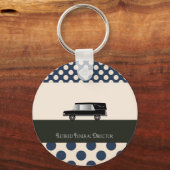 Geschrapte begrafenisdirecteur Gifts Sleutelhanger (Voorkant)