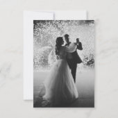 Geschreven bij The Stars Wedding Bedankkaart (Achterkant)