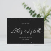 Geschreven bij The Stars Wedding Save The Date (Staand voorkant)