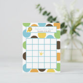 Geschreven Bingo Kaart Oerwoud King Lion Safari Zo (Staand voorkant)