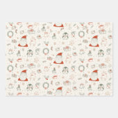 Geschreven Boho Holiday Wrapping Paper (Voorkant 2)