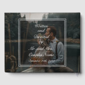 Geschreven en geleid door het Weddenschap-gastenbo Gastenboek (Achterkant)