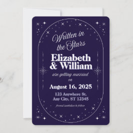 Geschreven in de sterren - Celestial Whimsical Save The Date
