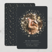 Geschreven in de sterren | Foto Verlovingsaankondi Aankondiging (Voorkant / Achterkant)