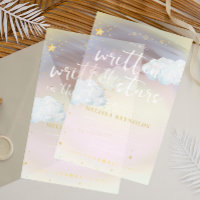 Geschreven in de sterren | Regenboog Baby Shower M