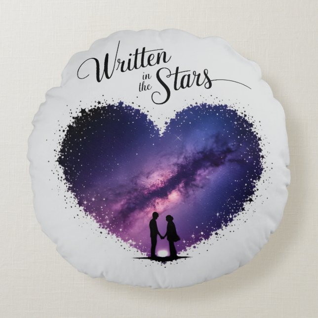 Geschreven in de sterren rond kussen (Voorkant)