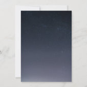 Geschreven in de sterren ultra dikke bruiloft kaart (Achterkant)