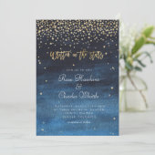 Geschreven in de uitnodiging voor het huwelijk van (Staand voorkant)