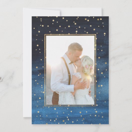 Geschreven in de uitnodiging voor het huwelijk van (Achterkant)