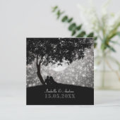 Geschreven in de uitnodiging voor het huwelijk van (Staand voorkant)