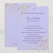 Geschreven in de uitnodiging voor het ontvangen va (Voorkant / Achterkant)