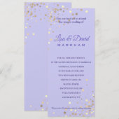 Geschreven in de uitnodiging voor het ontvangen va (Voorkant / Achterkant)