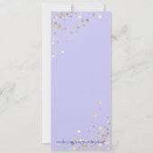 Geschreven in de uitnodiging voor het ontvangen va (Achterkant)