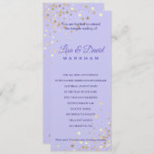 Geschreven in de uitnodiging voor het ontvangen va (Voorkant / Achterkant)