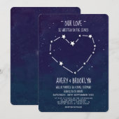 Geschreven in de zegels van het kleine huwelijk kaart (Voorkant / Achterkant)