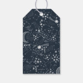 Geschreven in het Stars Couples' Baby shower Cadeaulabel (Achterkant)