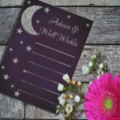 Geschreven in het Stars Vrijgezellenfeest Advieskaart