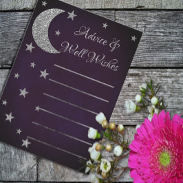 Geschreven in het Stars Vrijgezellenfeest Advieskaart