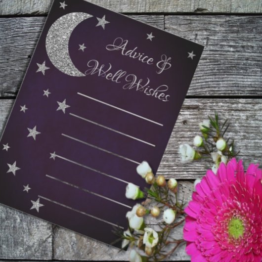 Geschreven in het Stars Vrijgezellenfeest Advieskaart