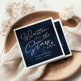 Geschreven in het Stars Vrijgezellenfeest Servet