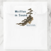 Geschreven in Sound Sticker (Tas)