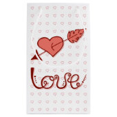 geschreven liefde klein cadeauzakje (Achterkant)