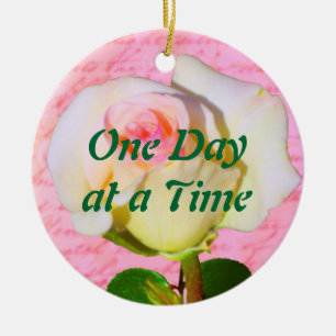Geschreven met Roos ODAT Keramisch Ornament