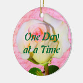 Geschreven met Roos ODAT Keramisch Ornament (Links)