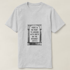 Geschreven Quotes 4 (Aristoteles) - Een MisterP Sh T-shirt