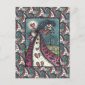 GESCHREVEN WEEPENDE VALENTIJN, GOTHIC VOOR METERE  BRIEFKAART (Voorkant)