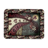 GESCHREVEN WEEPENDE VALENTIJN, GOTHIC VOOR METERE MAGNEET (Horizontaal)