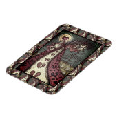 GESCHREVEN WEEPENDE VALENTIJN, GOTHIC VOOR METERE MAGNEET (Linkerzijde)