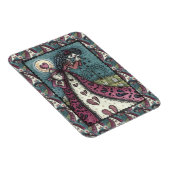 GESCHREVEN WEEPENDE VALENTIJN, GOTHIC VOOR METERE MAGNEET (Rechterzijde)