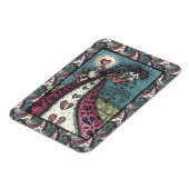 GESCHREVEN WEEPENDE VALENTIJN, GOTHIC VOOR METERE MAGNEET (Linkerzijde)