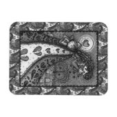 GESCHREVEN WEEPENDE VALENTIJN, GOTHIC VOOR METERE  MAGNEET (Horizontaal)