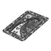 GESCHREVEN WEEPENDE VALENTIJN, GOTHIC VOOR METERE  MAGNEET (Linkerzijde)