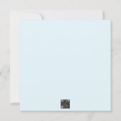 Geschrift Baby Boy Aankondiging Kaart Dit Kind 2 (Achterkant)