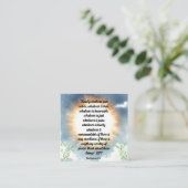 Geschrift Filippenzen Vier Acht Informatiekaartje (Staand voorkant)