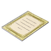 Geschrift, Jesaja 41:10 Notitieboek (Linkerzijde)