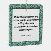 Geschrift, Nummers 6:24-26 Keramisch Ornament (Rechts)