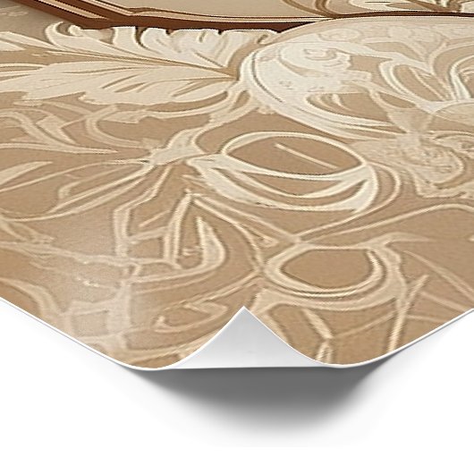 Geschrift van de opstanding, Johannes 11-25, 26 Perfect Poster (Hoek)