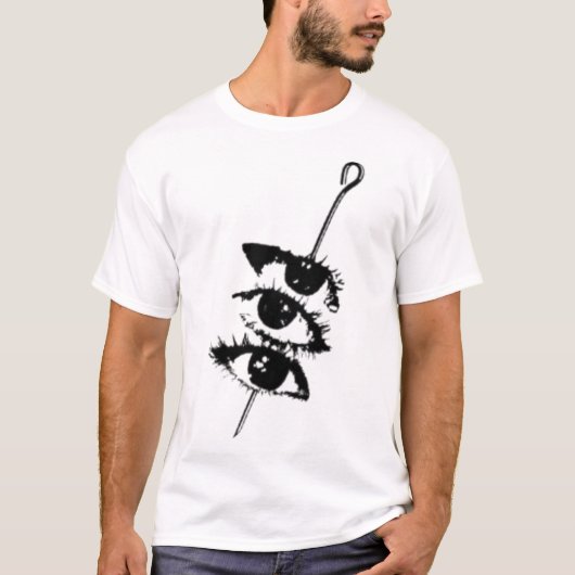 Geschroeid Oog T-shirt (Voorkant)