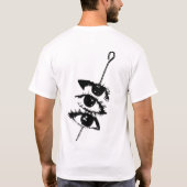 Geschroeid Oog T-shirt (Achterkant)